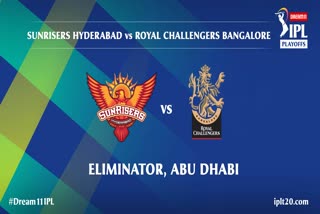 IPL 2020  Sunrisers Hyderabad vs Royal Challengers Bangalore  ipl 2020 playoff race  ഹൈദരാബാദ് vs ബാംഗ്ലൂർ ഇന്ന്  ഐപിഎൽ 2020 യൂഎഇ