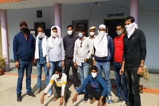 accused arrested in theft case, theft case in Alwar