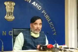 Gopal Rai clarifies ban on firecrackers IN DELHI