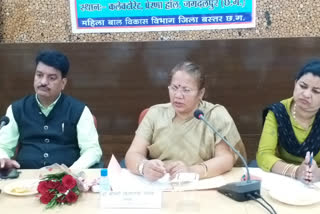 kiranmayi nayak chairman of state women commission on jagdalpur tour