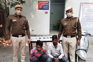 Wazirabad police arrested two miscreants in delhi