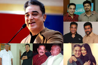 Fans and film celebrities wished Kamal Haasan a happy birthday  കമല്‍ഹാസനെ പിറന്നാള്‍ ആശംസകള്‍ കൊണ്ടുമൂടി ആരാധകരും സഹപ്രവര്‍ത്തകരും  കമല്‍ ഹാസന്‍ പിറന്നാള്‍  Kamal Haasan birthday news  കമല്‍ഹാസന്‍ വാര്‍ത്തകള്‍