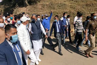 trivendra singh rawat visit to champawat