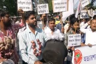 ASSU protest At Tamulpur Baksha District