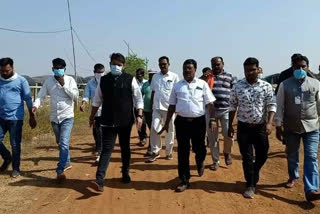 MLA ashish chhabra  inspection