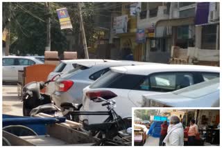 encroachment in fateh nagar delhi