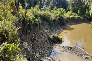 Erosion At Dimow river