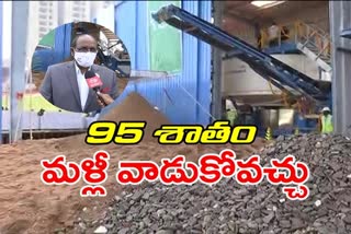 Waste recycling is good for the environment: ramki md goutham reddy