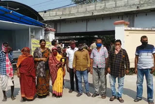 Villagers demanded sambalpur collector to help deceased family