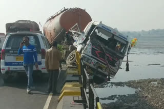 road accident of tanker