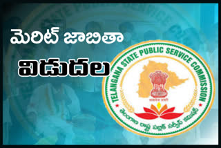 Staff Nurses Recruitment Examination Merit List Released by tspsc commission