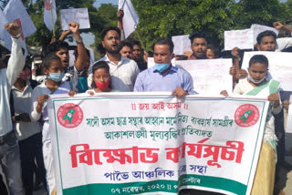 PAVI AASU PROTEST AGAINEST  PRICE HIKE