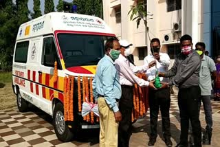 New Ambulance innaugurated by ADM Nuapada