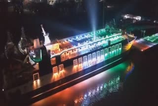 Lighting of Ropax Ferry in Gujarat