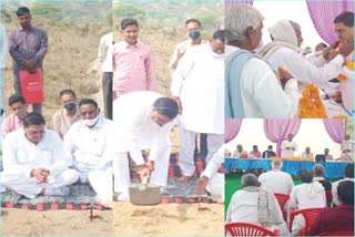 Jaipur News, foundation stone in Kotputli, एनीकट का शिलान्यास, राज्यमंत्री राजेन्द्र सिंह यादव