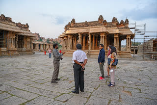 ಹಂಪಿಗೆ ನೀತಿ ಆಯೋಗದ ಸಿಇಒ ಅಮಿತಾಭ್ ಕಾಂತ್ ಭೇ