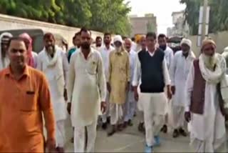 Panchayat Samiti elections in Hanumangarh, कांग्रेस कार्यकर्ताओं का विरोध, Congress workers protest, Hanumangarh News