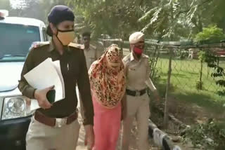 Female drug trafficker arrested in fatehabad
