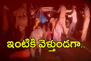 road accident in medak district