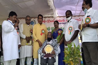 viswa kavi sammelanam by gandhi global family at hayathnagar in hyderabad