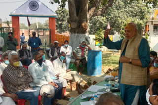 गौ आधारित प्राकृतिक खेती करने का किसानों से किया आह्वान