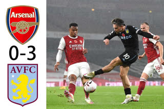 Arsenal stunned by Aston Villa