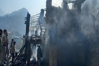 house gutted in Bharmour