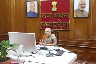 Governor Anandi Ben Patel addressed webinar