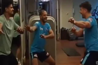 Shreyas Iyer, Marcus Stoinis and Shikhar Dhawan pull off hilarious dance ahead of title clash vs MI