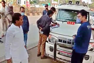 ratlam-mla-dilip-makwana-caught-truck-in-case-of-stealing-mandi-tax