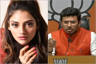 nusrat-jahan-reaction-about-tejaswi-surya-statement