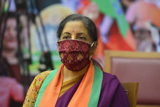 Finance Minister Sitharaman  Union Minister for Finance and Corporate Affairs  BRICS Finance Ministers and Central Bank Governors  FMCBG  G20 Saudi Presidency  India  Nirmala Sitharaman  ബ്രിക്സ് ഉച്ചകോടി  ബ്രിക്സ് ധനമന്ത്രിമാരുടെ യോഗം  നിർമല സീതാരാമൻ  ഇന്ത്യ  ധനമന്ത്രി നിർമല സീതാരാമൻ