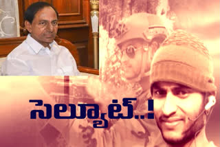 CM KCR mourns the death of Jawan Mahesh