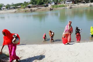 Drinking water scarcity in kalgachia barpeta assam etv bharat news