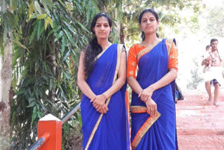 Twin sisters Select to the PSI post In Shimoga