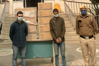 Okhla Industrial Area Police Station arrested two accused