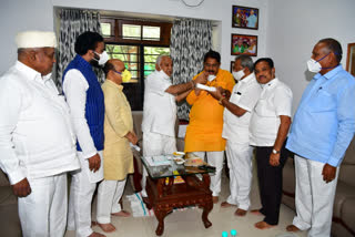 Celebration in CM's Home