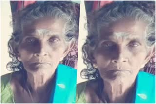 thirumanangal old lady murdered