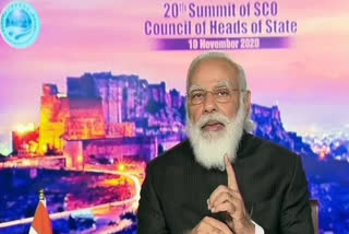 Modi at 20th SCO summit