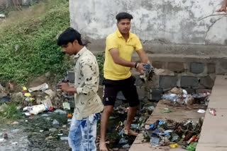 Cleanliness campaign in Birsinghpur Pali umaria