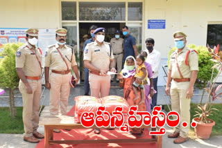 rajanna siricilla sp rahul hegde helped to poor family