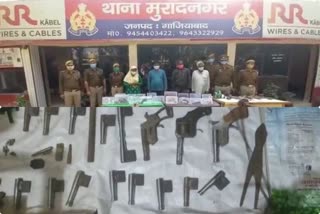 raid at illegal arms factory in ghaziabad