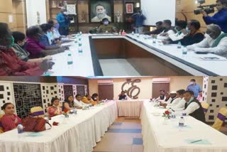 jmm-and-congress-hold-meeting-with-mlas-in-ranchi