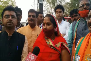 Sumitra Devi Kasdekar won by-election in Nepanagar