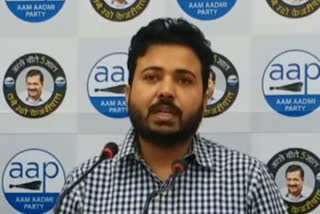 AAP Corporation in charge Durgesh pathak allegations on MCD