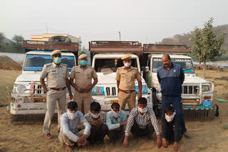 Mundavar News,  5 cow smugglers arrested in alwar