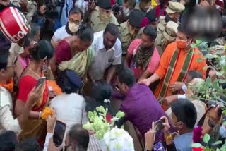 Tripura CM Biplab Kr Deb paid tribute to BSF constable Sudip Sarkar