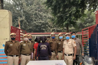 three Interstate robbers arrested by Kapashera Police in delhi