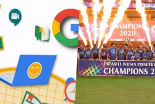 search engine google given surpize to the ipl 2020 winner mumbai indians