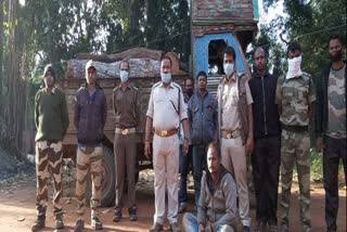 wood seized in dhenkanal